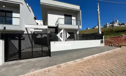Sobrado à venda no Loteamento Ana Clara - 3 quartos e suíte em Areias - 105m² Sao Jose SC