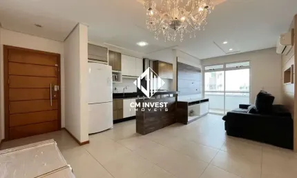 Apartamento 3 quartos em barreiros são josé sc - andar alto,vista mar, 86m² e 2 vagas