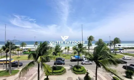 Apartamento de Luxo com Vista Frontal para o Mar na Av. Lúcio Costa – Posto 03