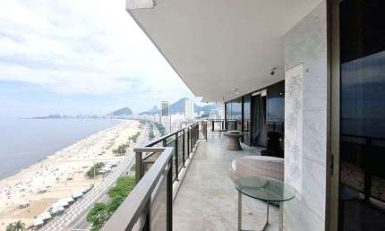 Vendo apartamento Exclusivo de 270m² na Avenida Atlântica, Leme – Frente para o Mar!