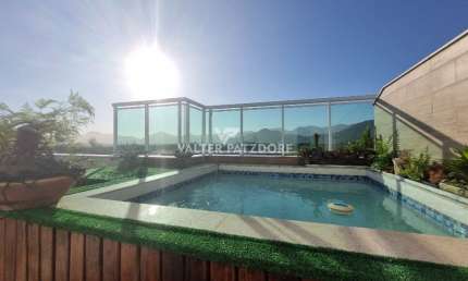 Vendo Cobertura Duplex de Luxo com 4 Quartos em Vargem Pequena