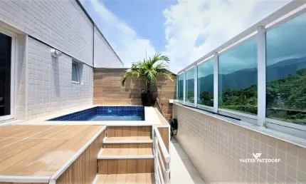 COBERTURA DUPLEX COM VISTA PARA A MONTANHA – VARGEM PEQUENA