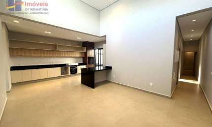 Casa Nova para locação em Condomínio Fechado em Indaiatuba/SP, rica em armários, 03 dormitórios (sendo 01 suíte), área de lazer completa.