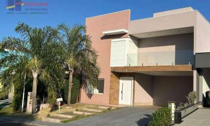 casa para alugar em Indaiatuba/SP,  03 suítes - condomínio fechado