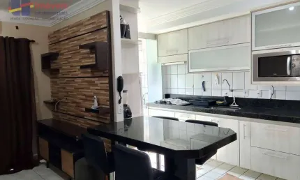 Apartamento mobiliado para locação com 2 dormitórios para alugar, 50 m² por r$ 2.470/mês - jardim alice - indaiatuba/sp