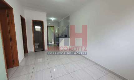 Casa de Condomínio com 2 dorms, Nova Mirim, Praia Grande - R$ 210 mil, Cod: 206303
