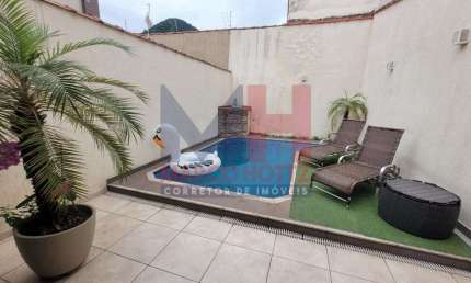 Sobrado com 3 dorms, Canto do Forte, Praia Grande - R$ 1.57 mi, Cod: 207199