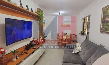 Apartamento com 2 dorms, Guilhermina, Praia Grande - R$ 820 mil, Cod: 207223
