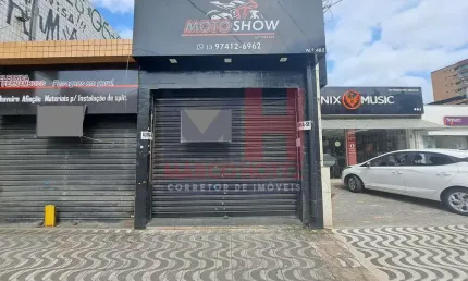 Ponto comercial para alugar na Avenida Presidente Kennedy, 537, Boqueirão, Praia Grande
