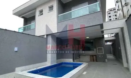 Sobrado com 3 quartos, Tupi, Praia Grande - R$ 1.16 mi, Cod: 207465
