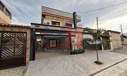 Sobrado com 3 quartos, Balneário Maracanã, Praia Grande - R$ 945 mil, Cod: 207564