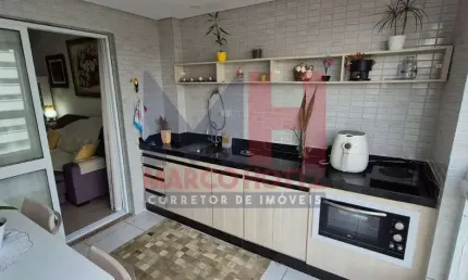 Apartamento com 2 quartos, canto do forte, praia grande - r$ 850 mil, cod: 207590