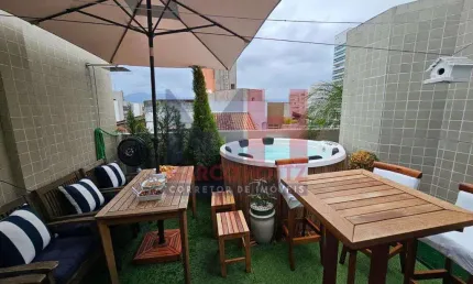 Cobertura com 3 quartos, Tupi, Praia Grande - R$ 689 mil, Cod: 207617