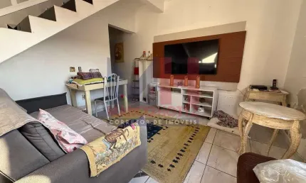 Sobrado com 2 quartos, Quietude, Praia Grande - R$ 320 mil, Cod: 207688