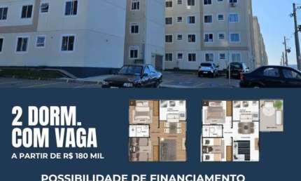 Apartamento para Venda em Gravataí, Parque dos Anjos, 2 dormitórios, 1 banheiro, 1 vaga