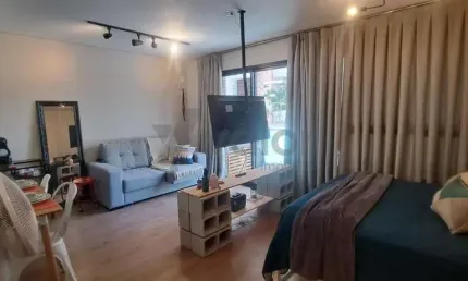 Apartamento com 1 quarto para alugar na Rua Emília Paiva Meira, 174, Cambuí, Campinas, 39 m2 por R$ 3.800