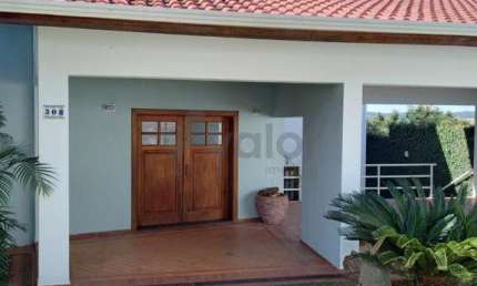 Casa em condomínio fechado com 4 quartos à venda na Rua San Conrado, 415, Loteamento Caminhos de San Conrado (Sousas), Campinas, 371 m2 por R$ 1.680.000