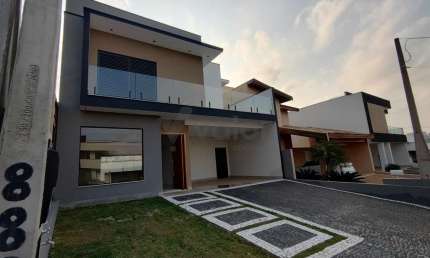 Casa em condomínio fechado com 3 quartos à venda na Avenida José Hoffmann, 10, Residencial Real Parque Sumaré, Sumaré, 195 m2 por R$ 1.227.000