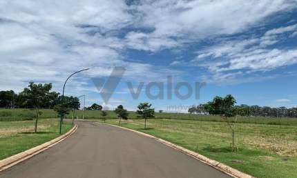 Terreno em condomínio fechado à venda na Avenida Armando Mário Tozzi, s/n, Centro, Jaguariúna por R$ 680.000