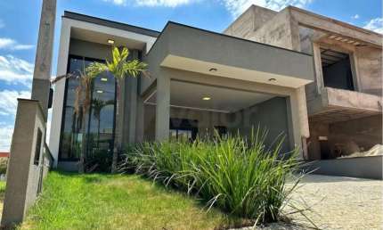 Casa em condomínio fechado com 3 quartos à venda na Avenida Luiz Greco, 600, Vila Monte Alegre, Paulínia, 138 m2 por R$ 1.050.000