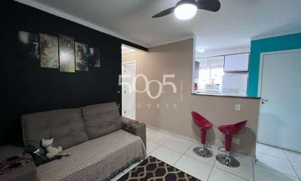 Apartamento mobiliado com 2 dormitórios e 2 vagas no Jardim Santa Lúcia em Salto