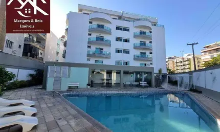 Apartamento com 2 dormitórios para alugar por R$ 3.000/mês - Passagem - Cabo Frio/RJ
