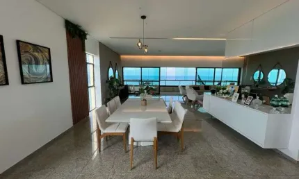 Edf. Água Viva - 4 suítes com a vista mais panorâmica da beira-mar