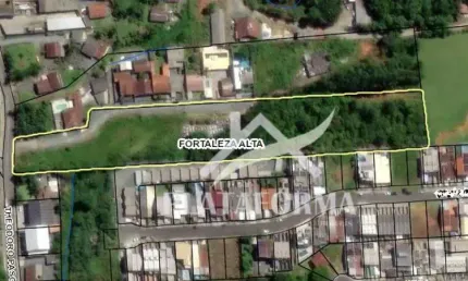 Terreno comercial para alugar no Fortaleza Alta, Blumenau , 1000 m2 por R$ 3.000