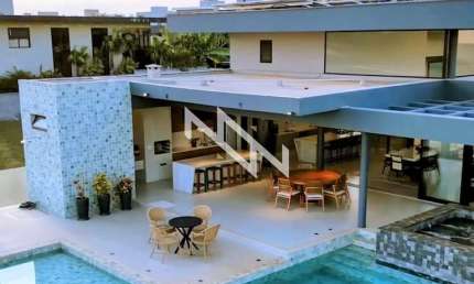 Casa em condomínio fechado com 4 quartos à venda na Avenida Diógenes Dolival Sampaio, Jardins Munique, Goiânia