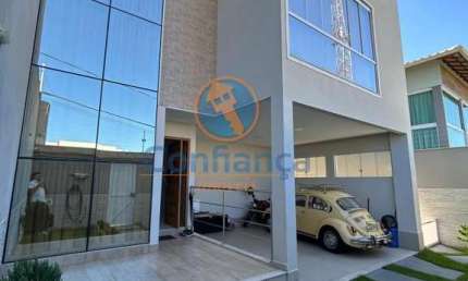 Casa Duplex 3 Quartos c/ Suíte | 2 Vagas de Garagem cobertas - Colina de Laranjeiras - Serra/ES