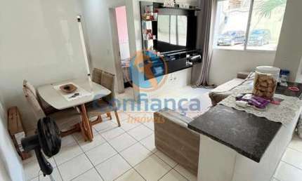 Apartamento 2 Quartos | Cozinha e Área de serviço com armários - Condomínio Top Life Aruba São Diogo II - Serra/ES