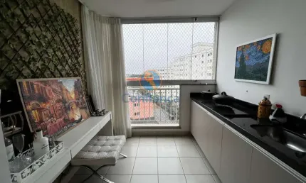 Apartamento 3 Quartos c/ Suíte | Vaga de Garagem Coberta | Todo montado - Condomínio Buritis Clube - Colina de Laranjeiras - Serra/ES