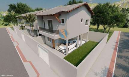 Casa Duplex Individual 3 Quartos c/ Suíte | Com quintal amplo - Em Jarcaraípe - Serra/ES