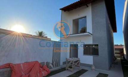 Casa Duplex 3 Quartos c/ Suíte | Terreno com 180m² - Em Estância Monazítica, Jacaraípe  Serra/ES