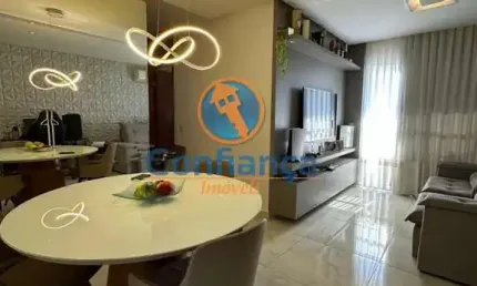 Apartamento 3 quartos/suíte | Andar alto | Porcelanto | Planejados - Cond. Happy Days