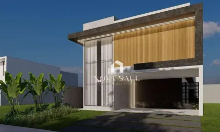 Parque Tauá - Tangará, Sobrado com 3 suites à venda, piscina, 197 m² de construção por R$ 1.590.000 - Gleba Simon Frazer - Londrina/PR