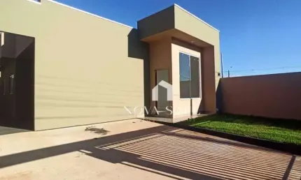 Imóvel Sozinho no terreno 3 dorm. Síte e Churrasqueira. Toda em Porcelanato