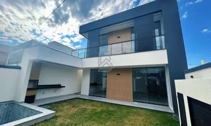 GRAND PARK - Vendo casa duplex de 3 suítes com área gourmet e piscina privativa - Campo Grande
