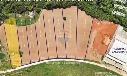 Terreno na zona industrial de votorantim, sp (capoavinha)