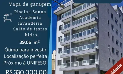 Apartamento para venda em teresópolis, alto, 1 dormitório, 1 banheiro, 1 vaga