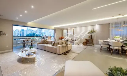 Apartamento com 4 quartos à venda no boqueirão, santos , 239 m2 por r$ 2.700.000