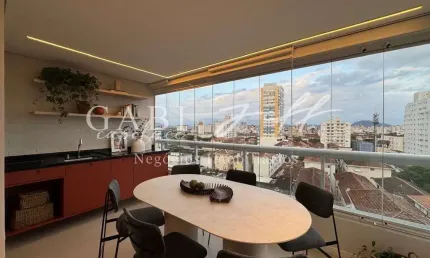 Apartamento com 1 quarto à venda no Boqueirão, Santos , 60 m2 por R$ 980.000