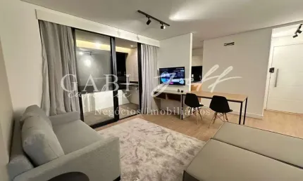 Apartamento com 1 quarto à venda no Ponta da Praia, Santos , 57 m2 por R$ 920.000