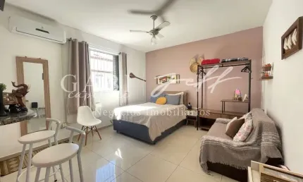 Apartamento com 1 quarto à venda no josé menino, santos , 24 m2 por r$ 260.000