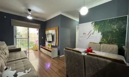 Lindo apartamento com 3 quartos no condomínio Alphaview.