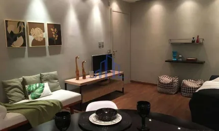 Apartamento Mobiliado, 3 quartos à venda, 72 m² por R$ 748.000 - Alphaville