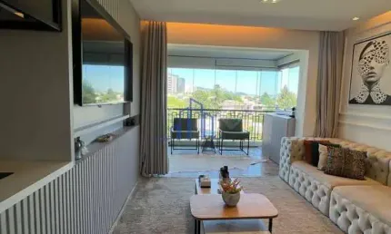 Oportunidade aluguel apartamento mobiliado 79 m²,  9.000/mês -alphaville/sp