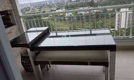 Apartamento com 3 dormitórios aluguel, 132 m² por R$ 10.000 - Alphaville/SP