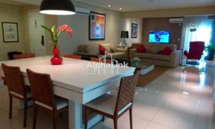 Apartamento com 3 dormitórios para alugar, 262m² por R$ 16.000 - Alphaville