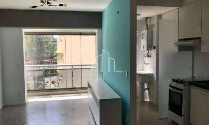 Apartamento com 1 dormitório à venda, 52 m² por R$ 749.000,00 - Alphaville